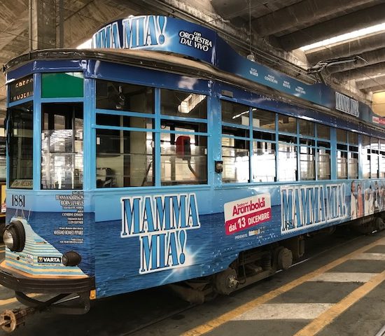 Mamma Mia Tram Promo Milano