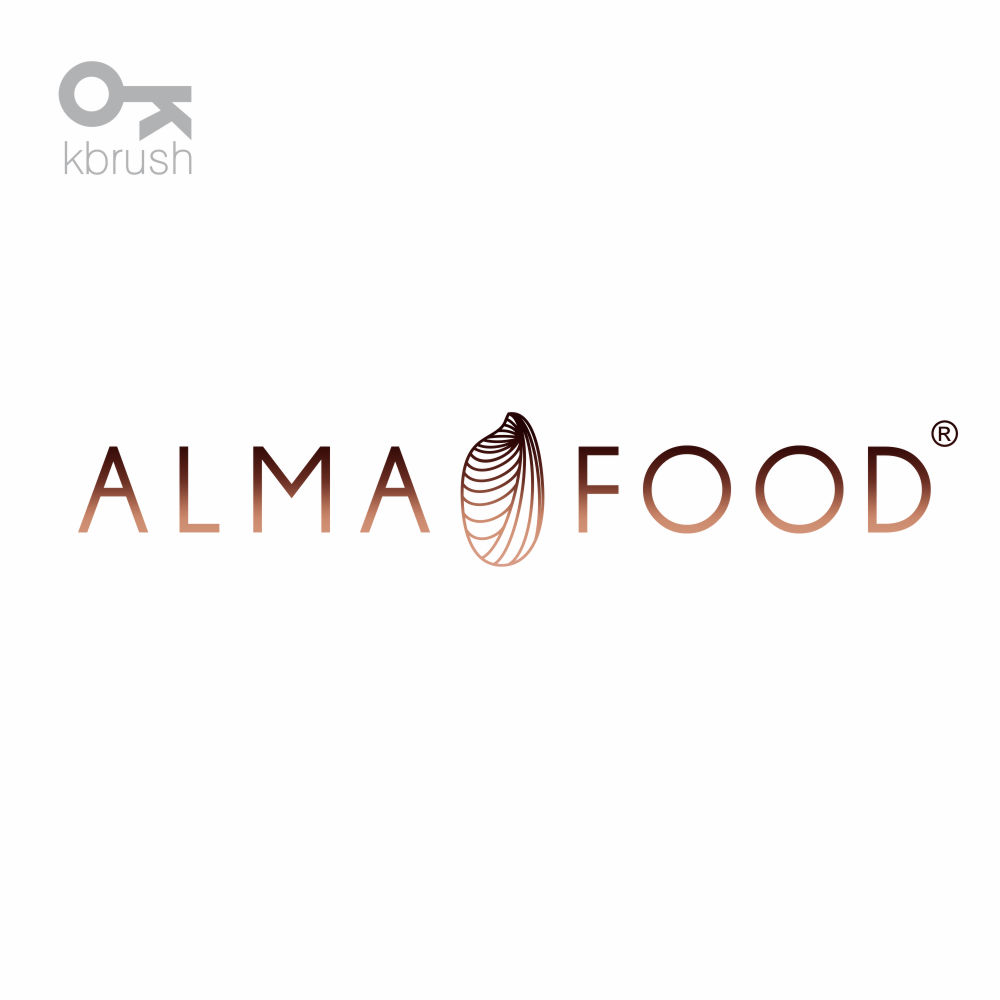 kbrush Studio grafico – Alma Food Logo