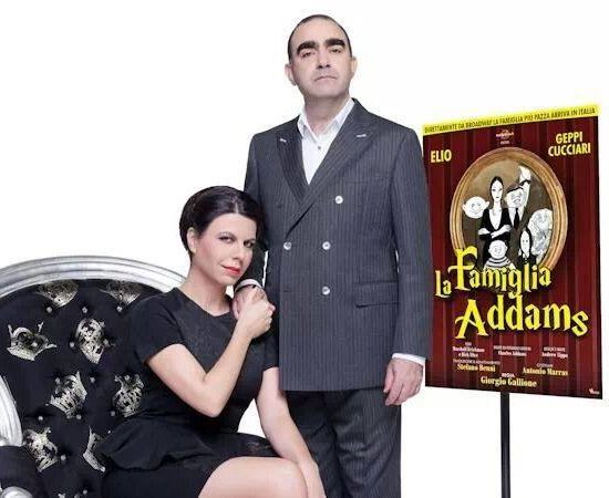 Progettazione Grafica Promozionale Spettacolo La Famiglia Addams