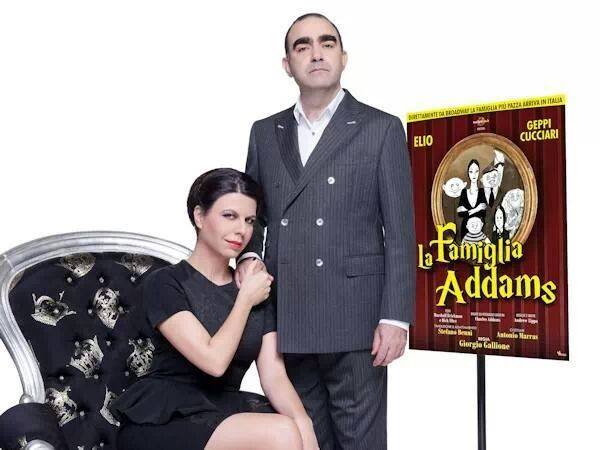 Progettazione Grafica Promozionale Spettacolo La Famiglia Addams