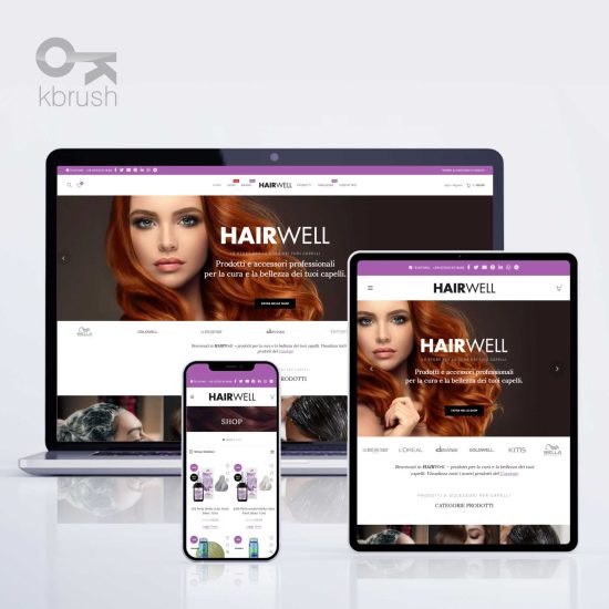 Siti Ecommerce Macerata Tolentino KBRUSH - HairWell